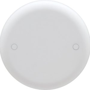 Carlon Round PVC 1 gang Outlet Box Cover