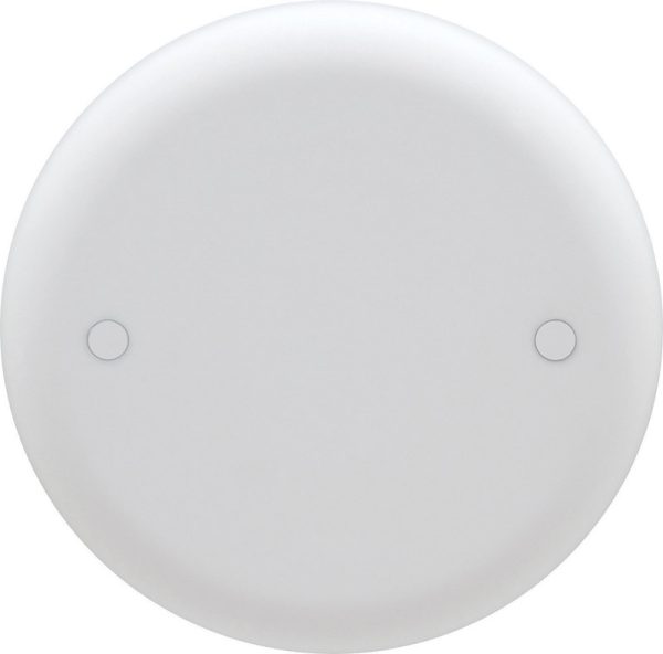 Carlon Round PVC 1 gang Outlet Box Cover