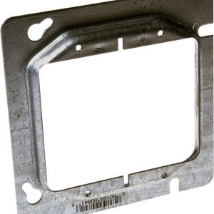 Raco Square Steel 2 gang Box Cover