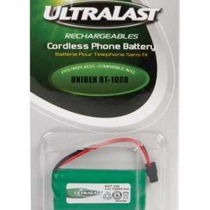 Ultralast NiMH AAA 2.4 V 750 Ah Cordless Phone Battery BATT-1008 1 pk