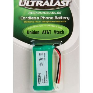 Ultralast NiMH AAA 2.4 V 750 Ah Cordless Phone Battery BATT-6010 1 pk