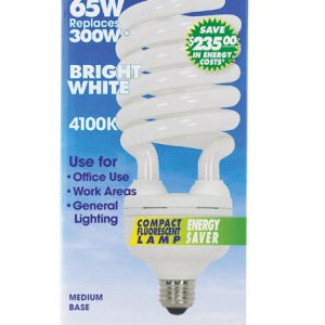 Satco HI-PRO 65 W T5 3.53 in. D X 9.44 in. L CFL Bulb Cool White Specialty 4100 K 1 pk