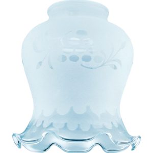 Westinghouse Vase White Glass Lamp Shade 1 pk