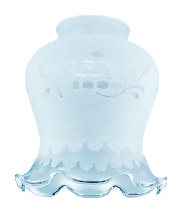 Westinghouse Vase White Glass Lamp Shade 1 pk