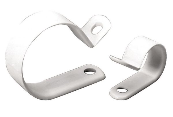 Gardner Bender 1/2 in. D Plastic Cable Clamp 12 pk