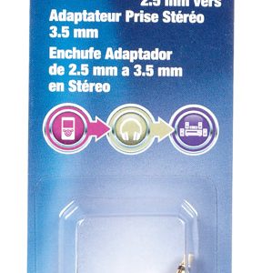 Monster Just Hook It Up Stereo Jack Adapter 1 pk