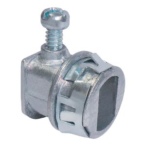 Sigma Engineered Solutions Snap Lock 3/8 in. D Die-Cast Zinc Flex Connector For AC and MC 2 pk
