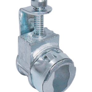 Sigma Engineered Solutions Snap Lock 3/8 in. D Die-Cast Zinc Saddle Connector For AC, MC and NM 1 pk