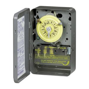Intermatic Indoor Mechanical Timer Switch 120 V Gray