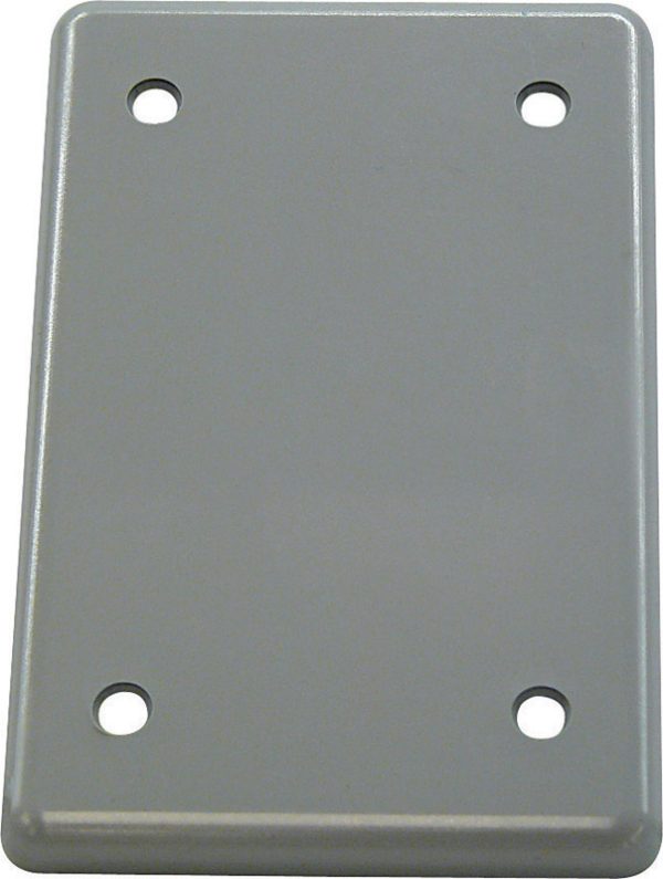 Cantex Rectangle PVC 1 gang Electrical Cover