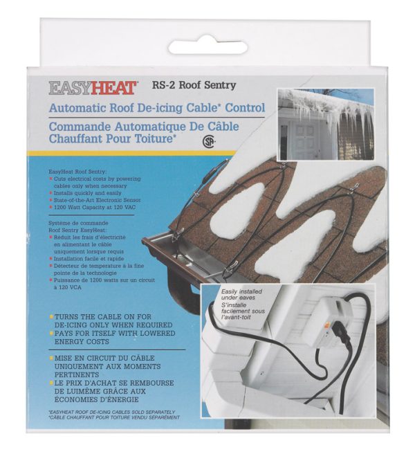 Easy Heat ADKS Self Regulating Automatic De-Icing Cable Control For Roof and Gutter