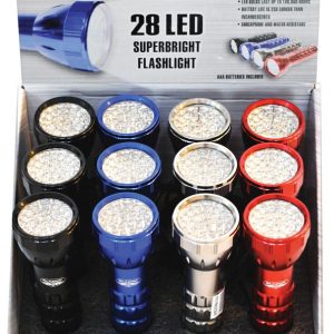 Blazing LEDz 28 LED 160 lm Assorted LED Flashlight AAA Battery