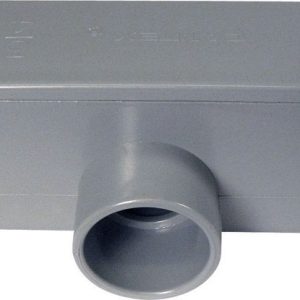 Cantex 1 in. D PVC Conduit Body 1 pk