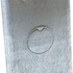 Raco Rectangle Steel 1 gang Box Cover