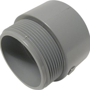 Cantex 2-1/2 in. D PVC Male Adapter 1 pk