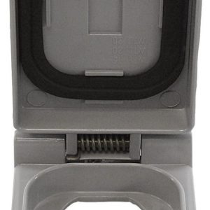 Cantex Rectangle PVC 1 gang Electrical Cover