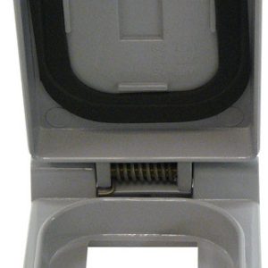 Cantex Rectangle PVC 1 gang Electrical Cover