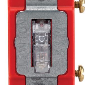 Leviton Industrial 20 amps Toggle Switch Clear 1 pk