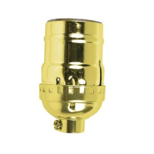 Jandorf Metal Medium Base Keyless Socket 1 pk