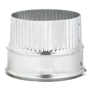 Broan 4 in. D Silver Steel Duct Collar