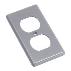 Carlon Rectangle Thermoplastic 1 gang Duplex Box Cover