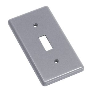 Carlon Rectangle Thermoplastic 1 gang Switch Cover