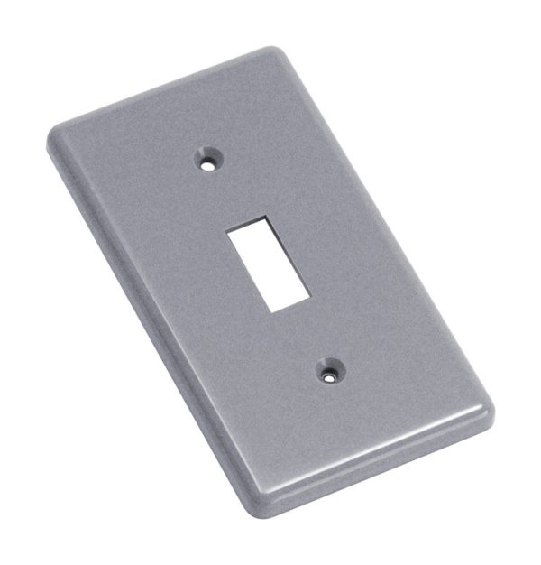 Carlon Rectangle Thermoplastic 1 gang Switch Cover