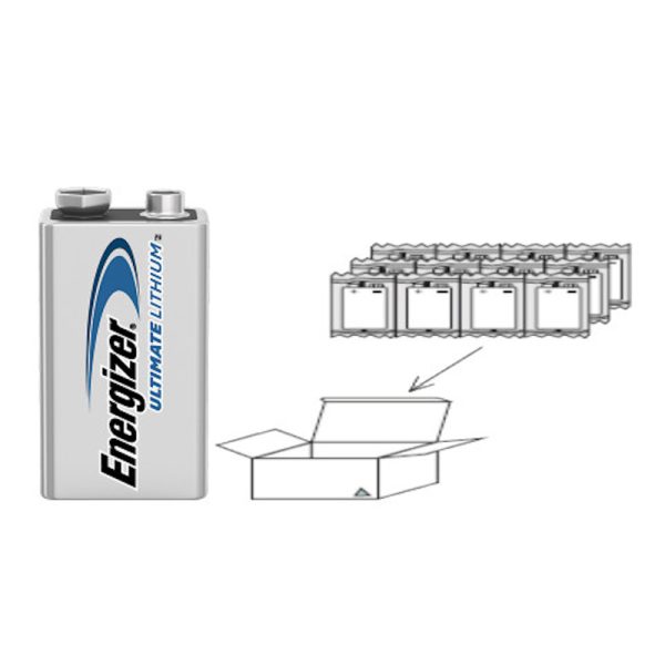 Energizer Ultimate Lithium 9-Volt 1000 Ah Batteries 12 pk
