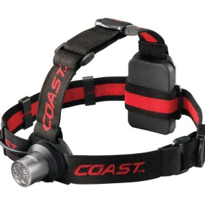 Coast HL5 175 lm Black LED Head Lamp AAA Battery