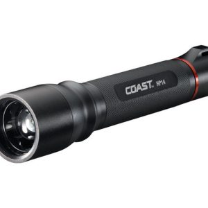 Coast HP14 629 lm Black LED Flashlight AA Battery
