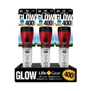 Life+Gear Glow 12 lm Red LED Flashlight AA Battery