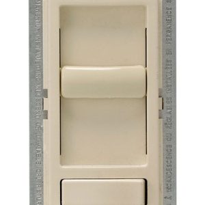 Leviton SureSlide Light Almond 600 W Preset Slide Dimmer Switch 1 pk
