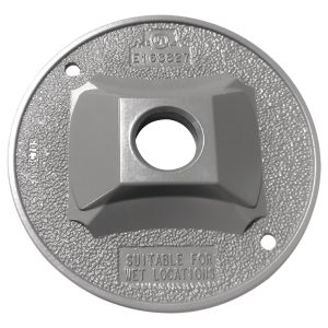 Sigma Engineered Solutions Round Metal Lampholder Cover