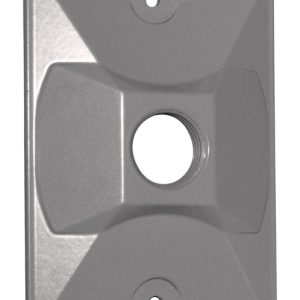 Sigma Engineered Solutions Rectangle Metal 1 gang Lampholder Cover