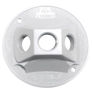 Sigma Engineered Solutions Round Metal Lampholder Cover