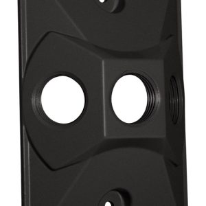 Sigma Engineered Solutions Rectangle Metal 1 gang Lampholder Cover