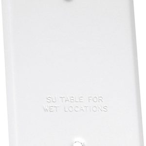 Sigma Engineered Solutions Rectangle Steel 1 gang Flat Box Cover