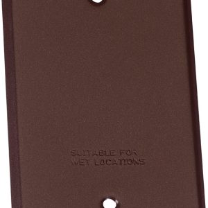 Sigma Engineered Solutions Rectangle Steel 1 gang Flat Box Cover