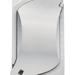 Sigma Engineered Solutions Rectangle Metal 1 gang Universal Cover