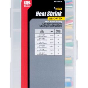 Gardner Bender Heat Shrink Tubing Assorted Colors 160 pk