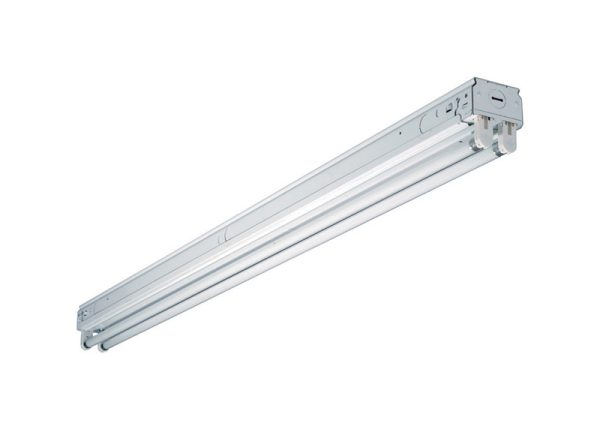 Metalux SNF 48.25 in. L White Hardwired Fluorescent Strip Light