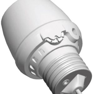 Amertac White Photoelectric Programmable Light Control 1 pk