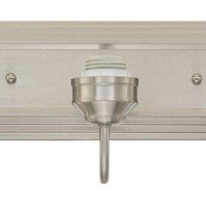 Westinghouse 3-Light Brushed Nickel Metallic Wall Sconce