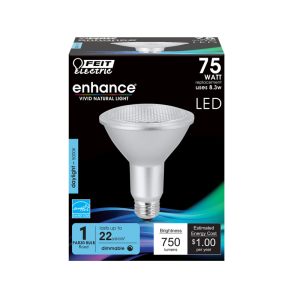Feit Electric Enhance PAR30 E26 (Medium) LED Bulb Daylight 75 Watt Equivalence 1 pk
