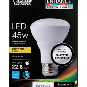 Feit Electric R20 E26 (Medium) LED Bulb Soft White 45 Watt Equivalence 1 pk