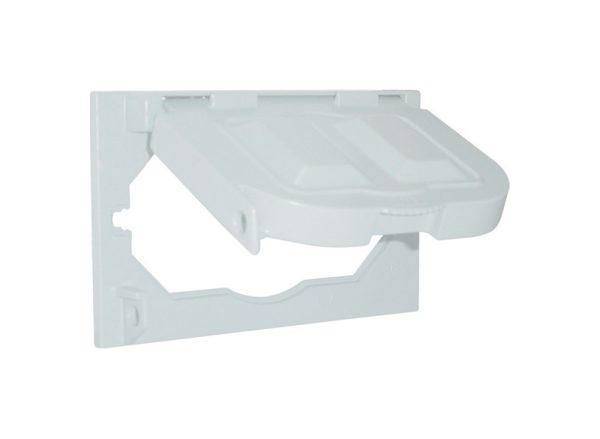 Sigma Engineered Solutions Rectangle Plastic 1 gang Multi-Use Cover