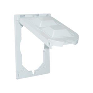 Sigma Engineered Solutions Rectangle Plastic 1 gang Multi-Use Cover