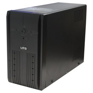 UPG 2 ft. L 4 outlets Uninterrupted Power Source Black 1500 J