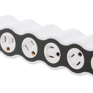 360 Electrical 4 ft. L 7 outlets Surge Protector White 2160 J