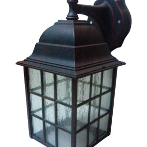 Westinghouse Patina Bronze Switch LED Lantern Fixture